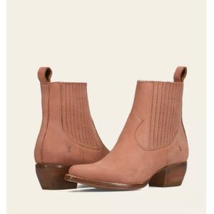 New Frye Sacha Chelsea Boot Rose Cake Sz 7.5